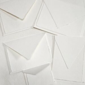 Mostruário de Envelopes em Papéis Artesanais Carinhoso