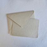 Envelope & Cartão Aurora em Papel Artesanal Café