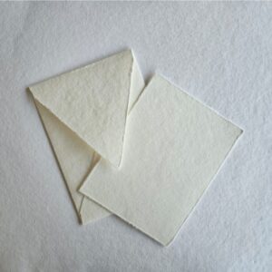 Envelope e Cartão Raquel em Papel Artesanal