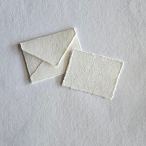 Envelope e Cartão Helena em Papel Artesanal
