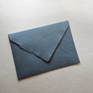 Envelope Aurora em Papel Artesanal Sanhaço