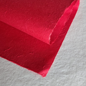 Papel Artesanal Catavento Vermelho 75g 100 x 70